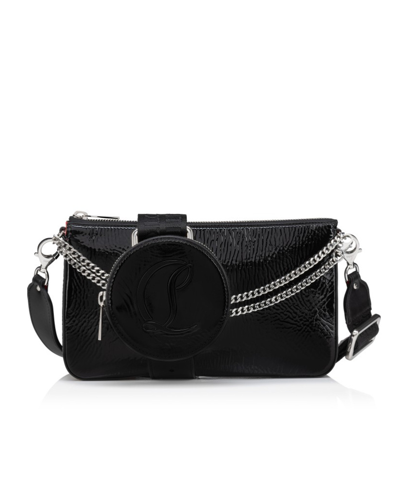 Christian Louboutin Chain Shoulder Bag In Black
