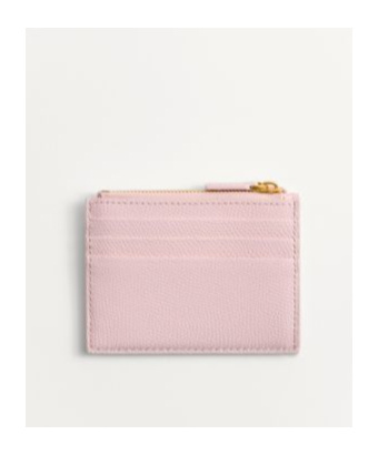 Valentino Vlogo Card Holder In Pink