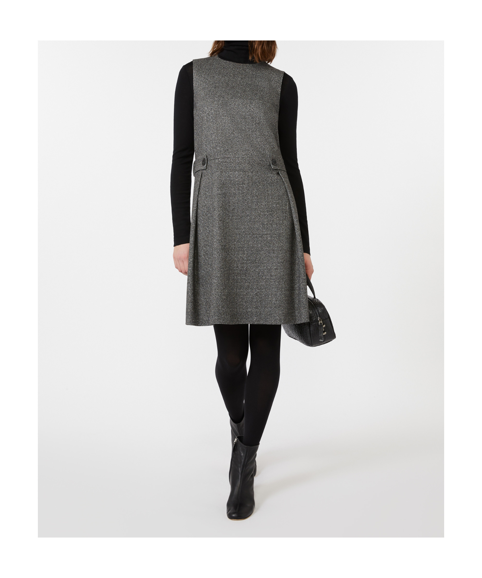 Weekend Max Mara Sleeveless Dress In Gray