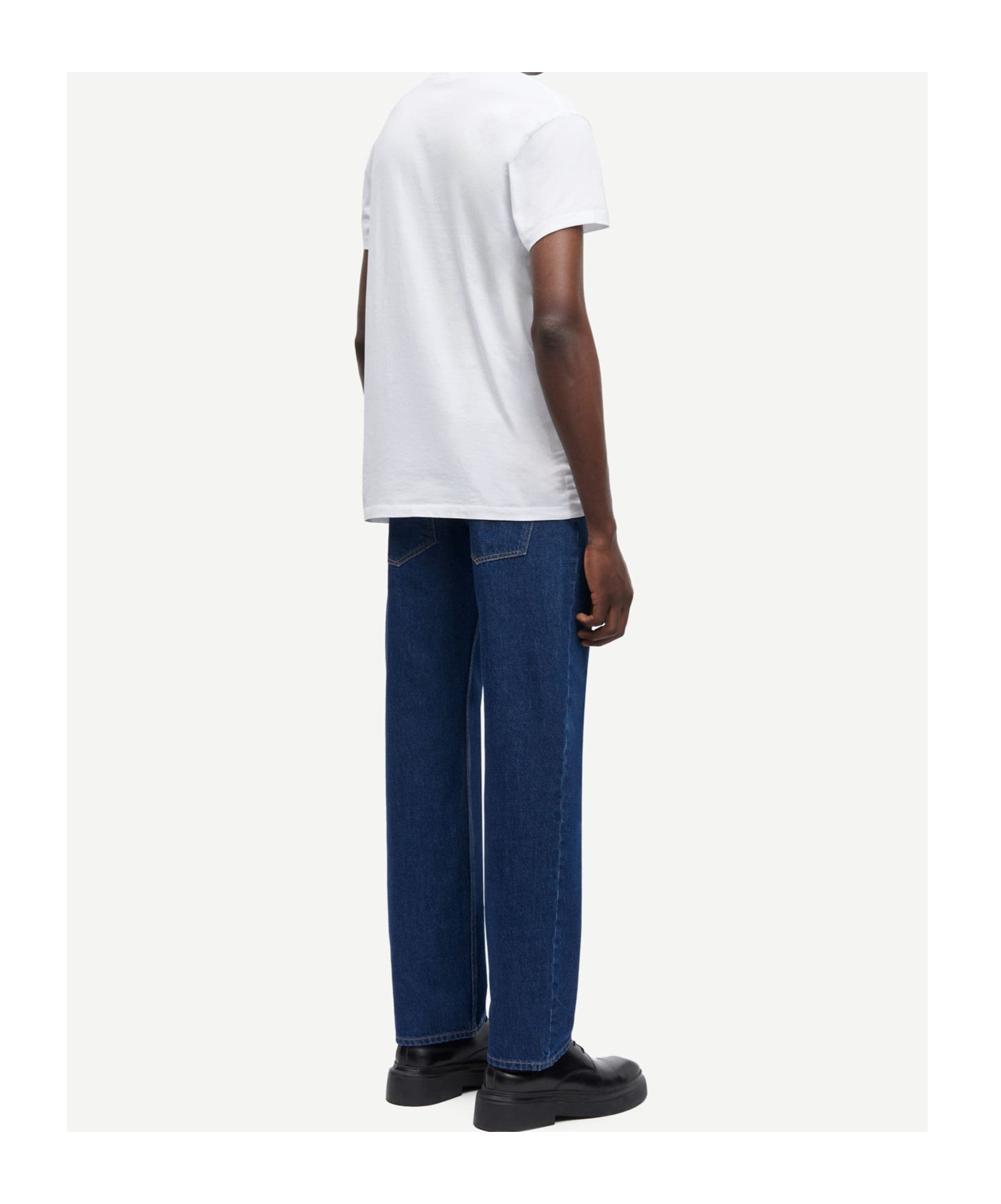 Samsoe & Samsoe Straight Jeans In Blue