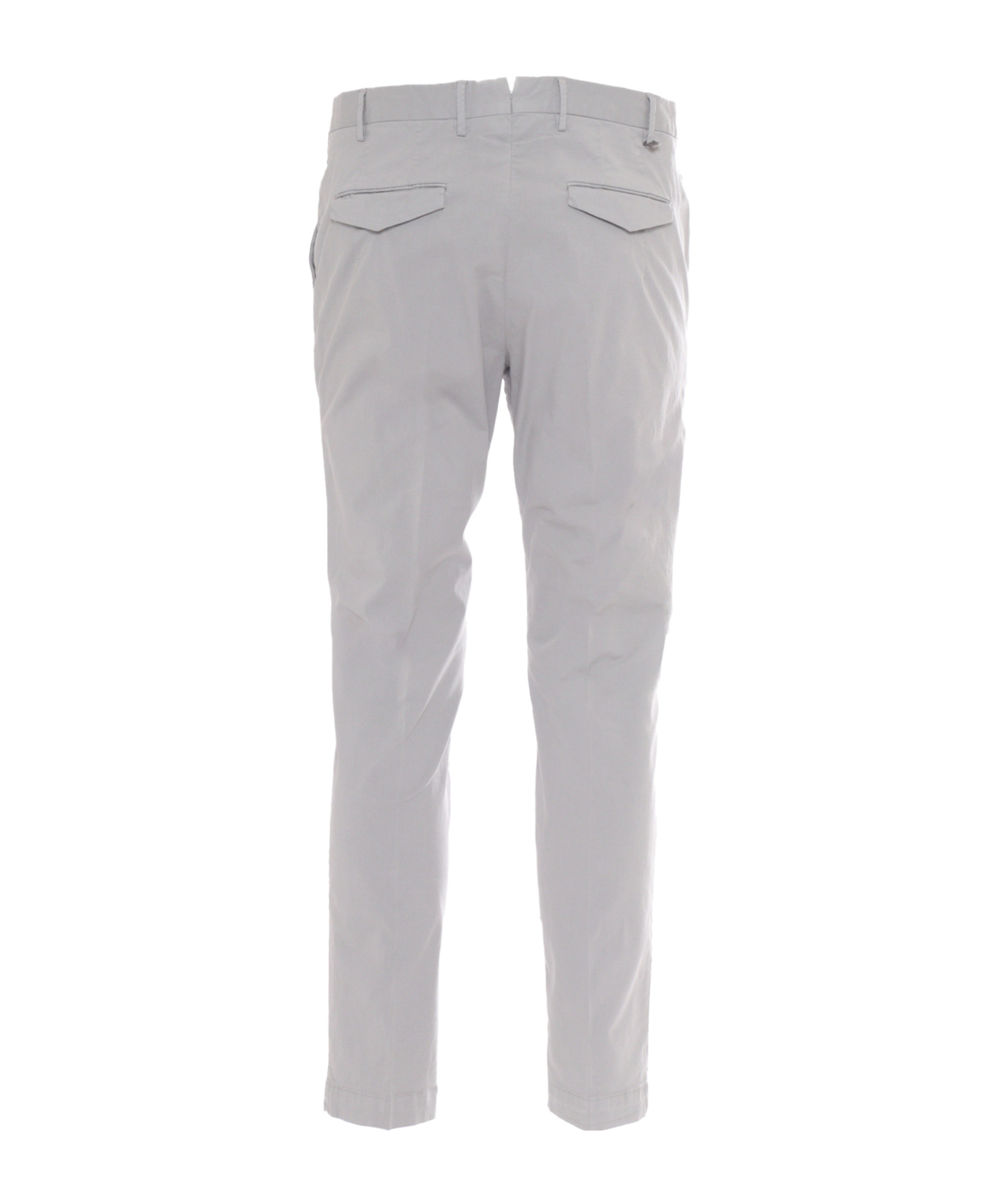 Pt01 Pleated Zipper Casual Pants In Gray