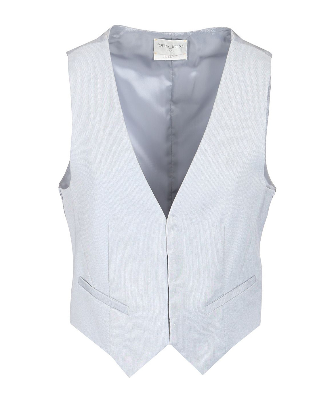 Forte Forte Wool And Viscose Vest In White