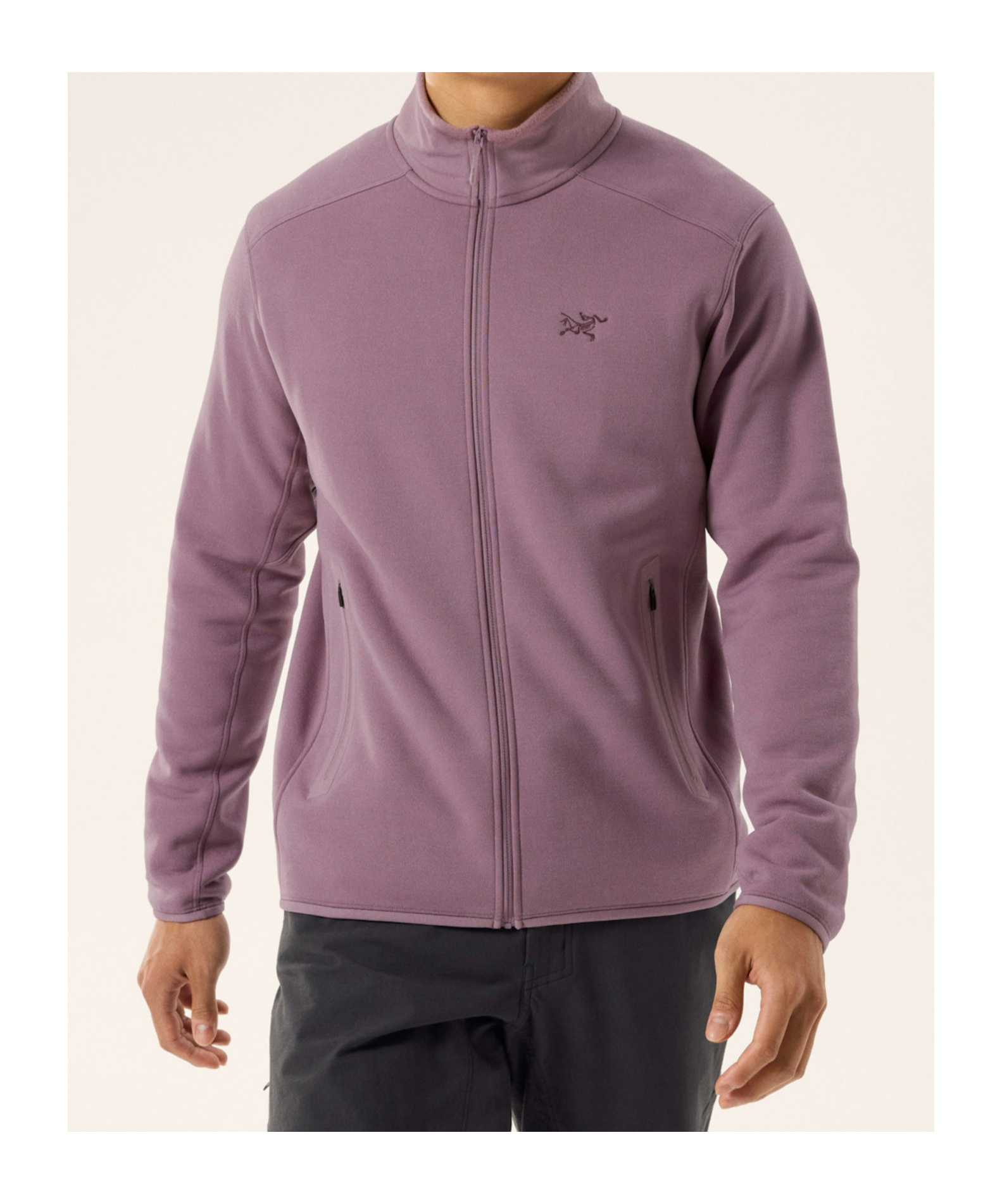 Arc'teryx Kyanite Zipper Jacket In Gray