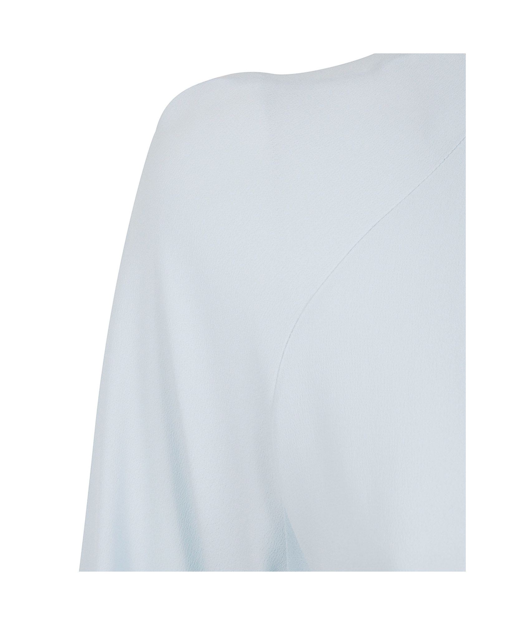 Shop Semicouture Cut-out Blouse In Sky