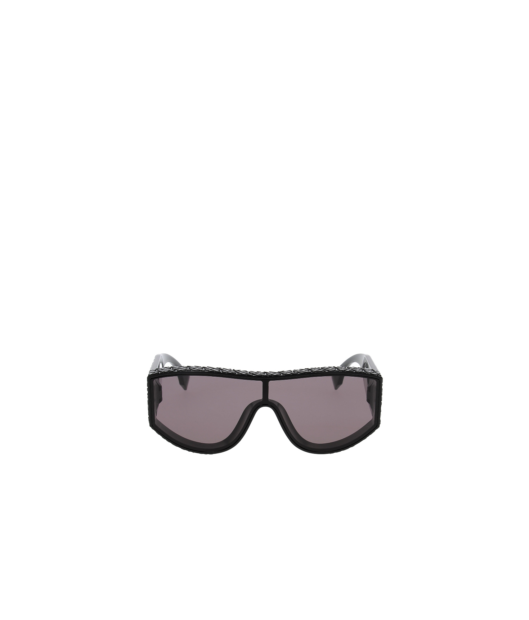 Fendi Eyewear Shield-frame Sunglasses In Gray