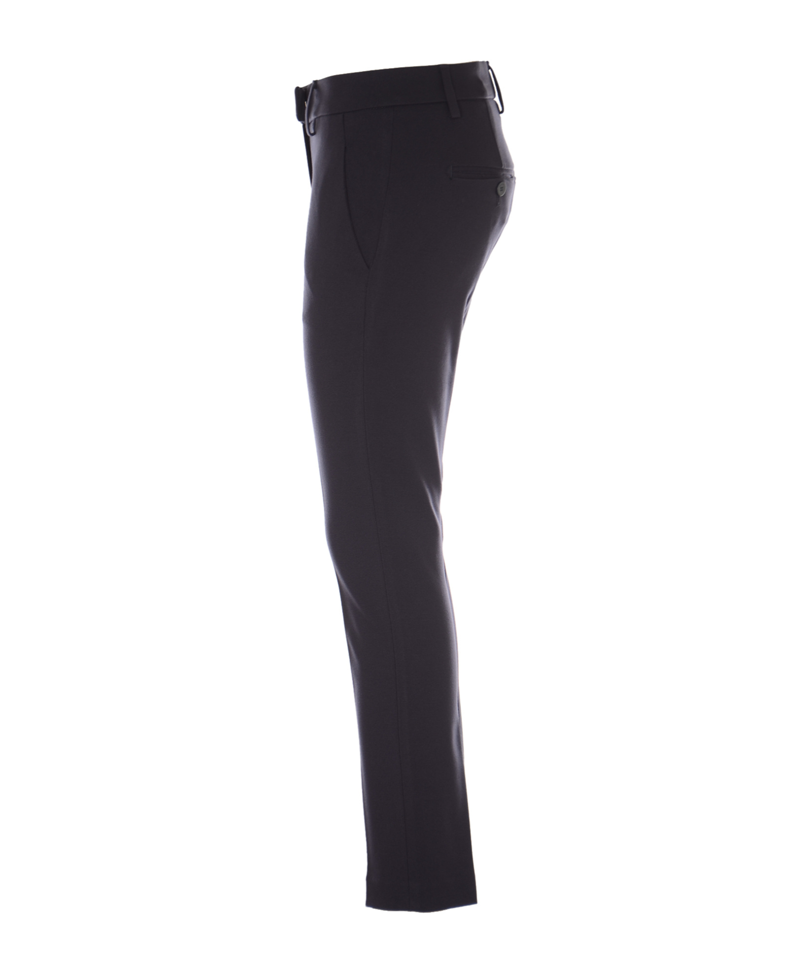 Dondup Slim-cut Cropped Trousers In Black