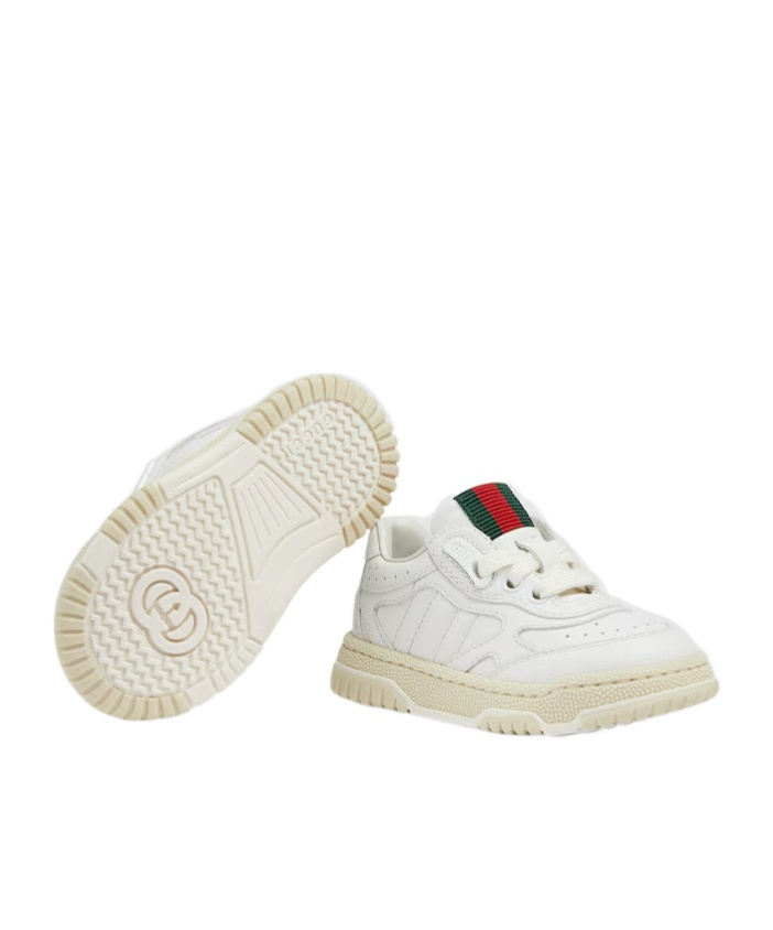 Gucci Sneaker With Interlocking G In White