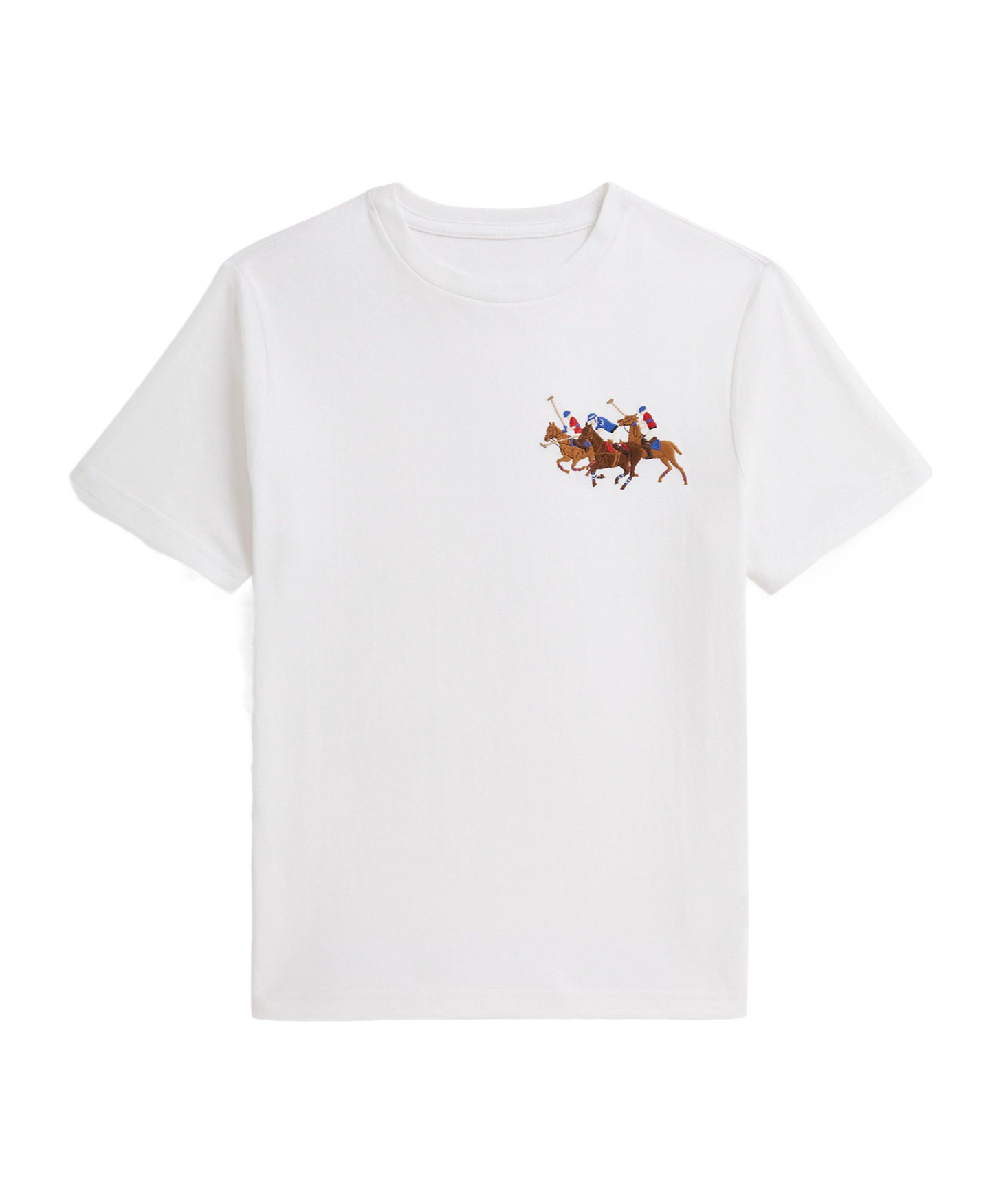 Polo Ralph Lauren Simple Polot T-shirt In White