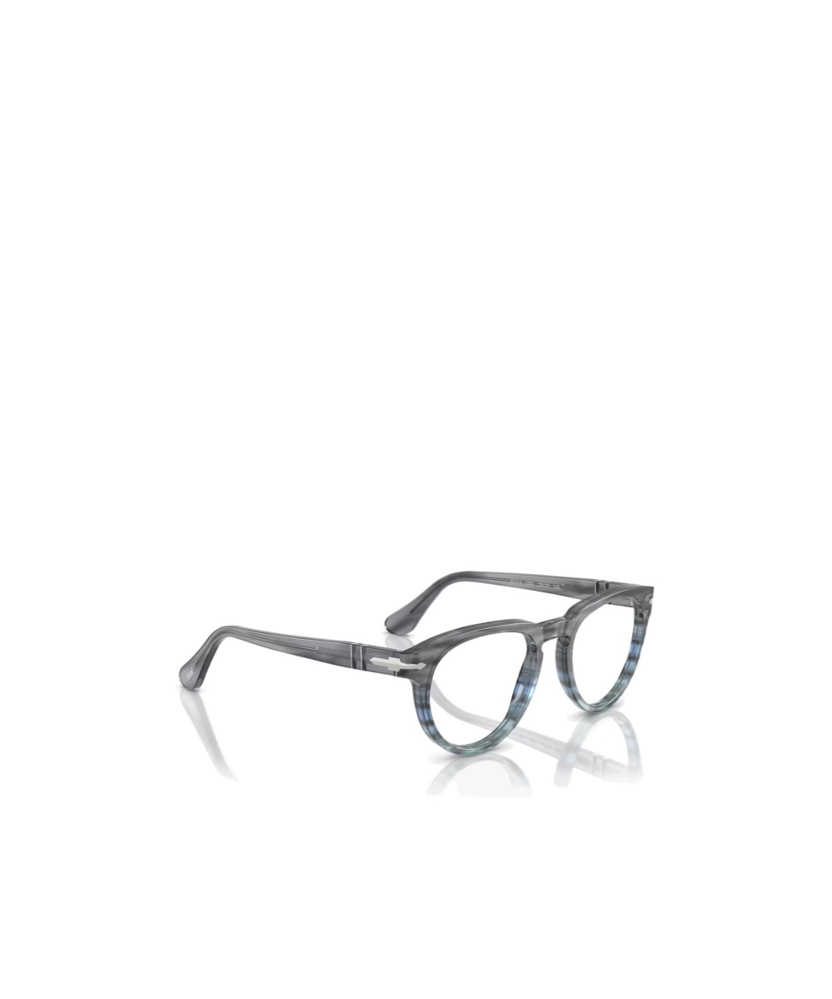 Persol Pantos-frame Glasses In Gray