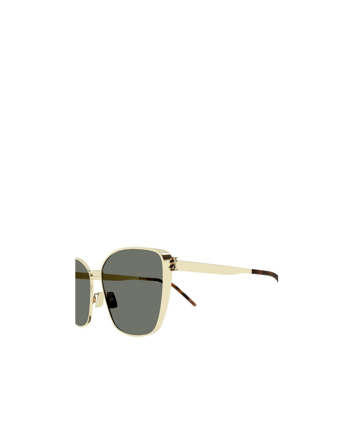 Saint Laurent Square-frame Sunglasses In Gray