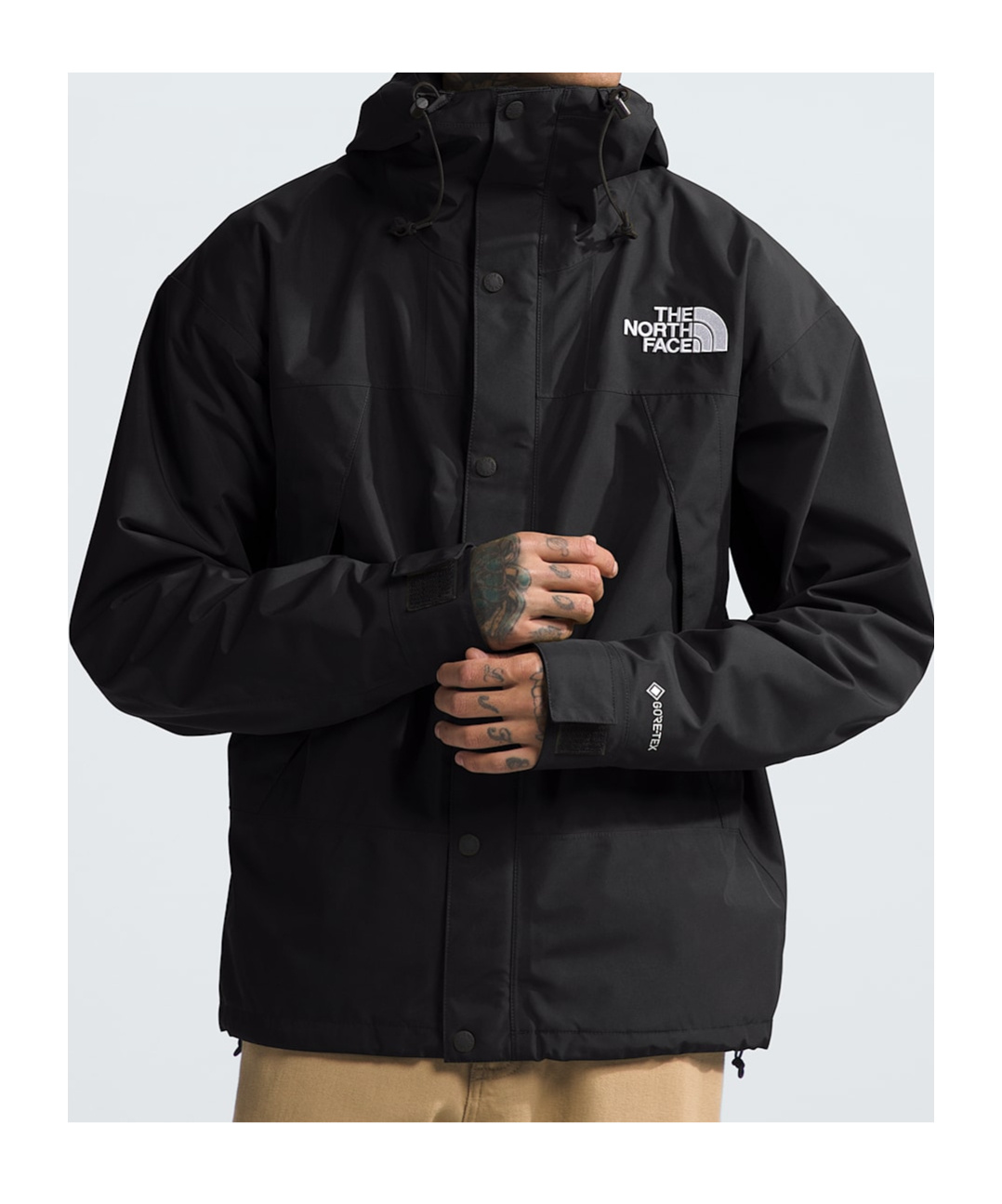 Shop The North Face Mens Gore-tex Mountain Jacket Nf0a831m4hf 'black'