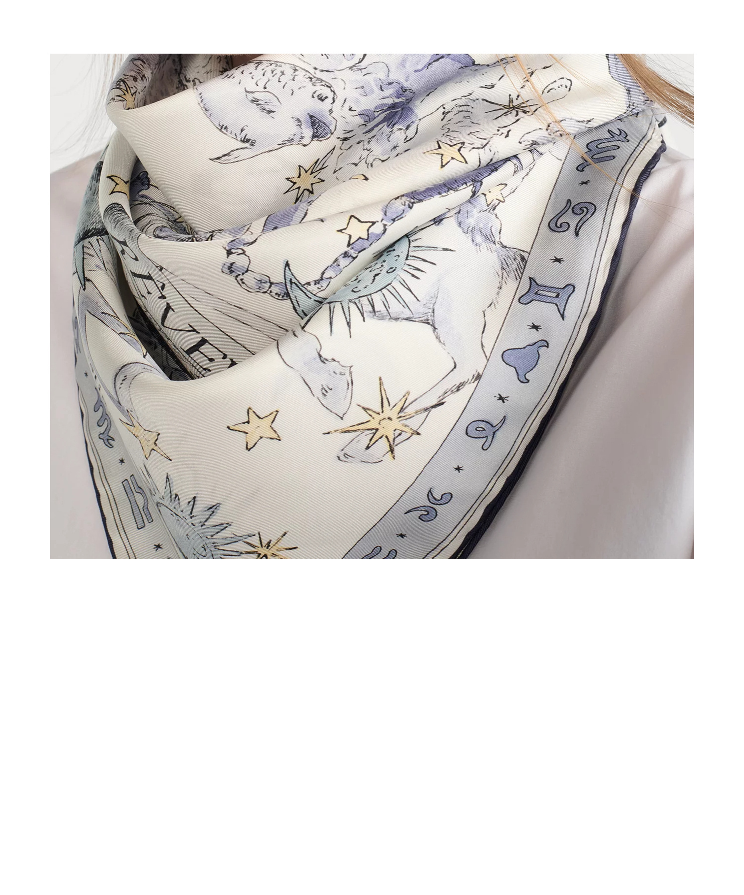Dior Scarf Accessories In White