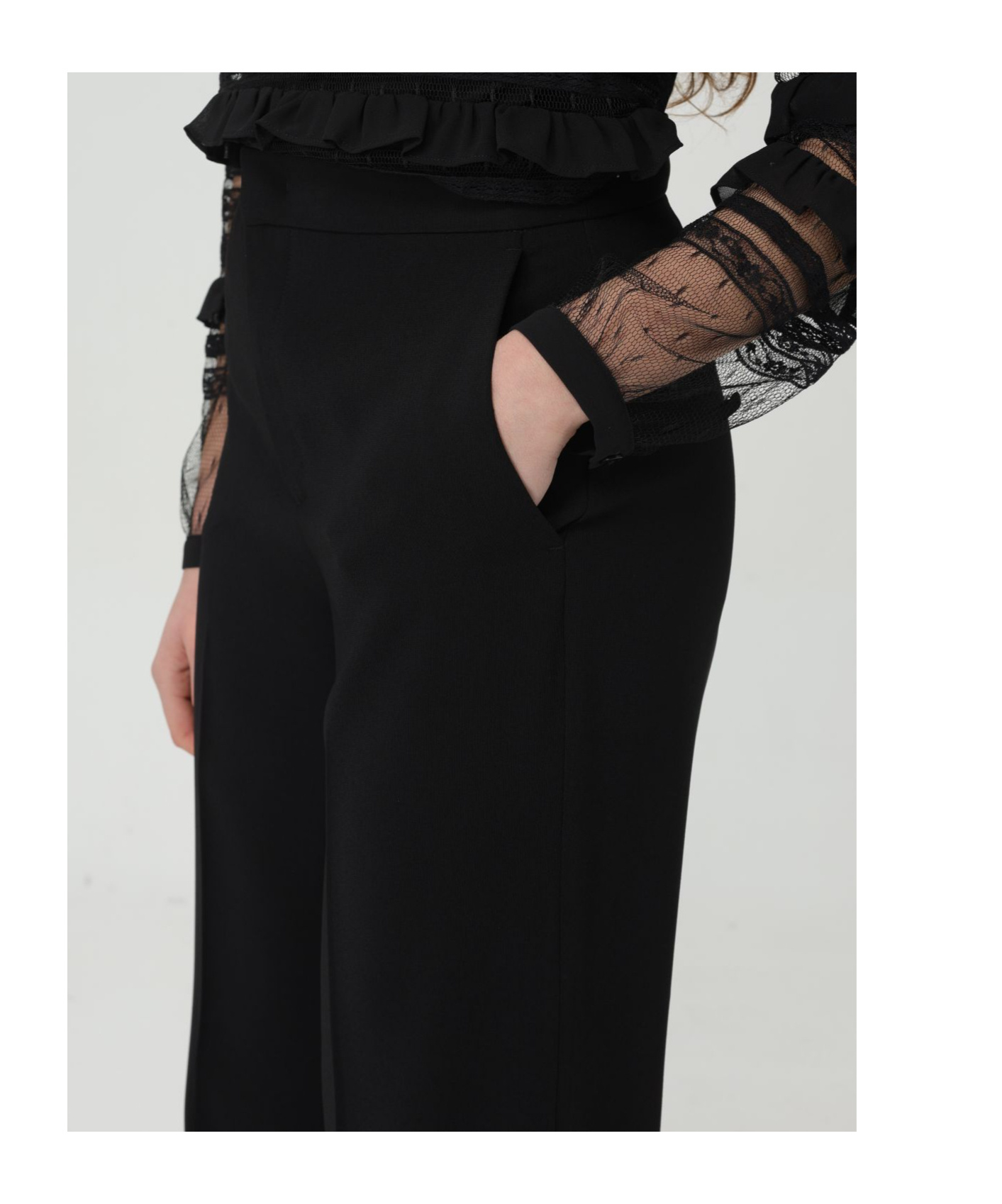 Twinset Pants Woman Color Black In Black
