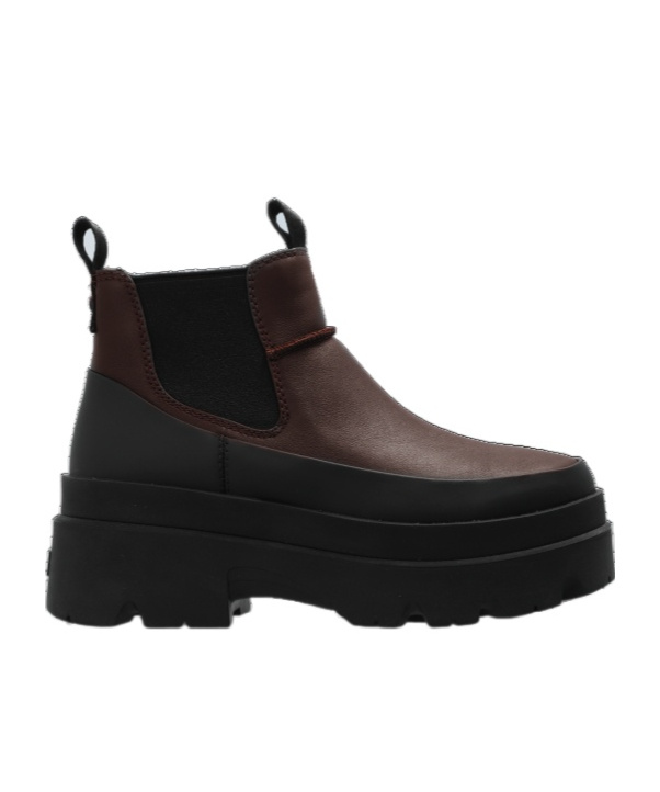 Ugg Round-head Short Boots In Black