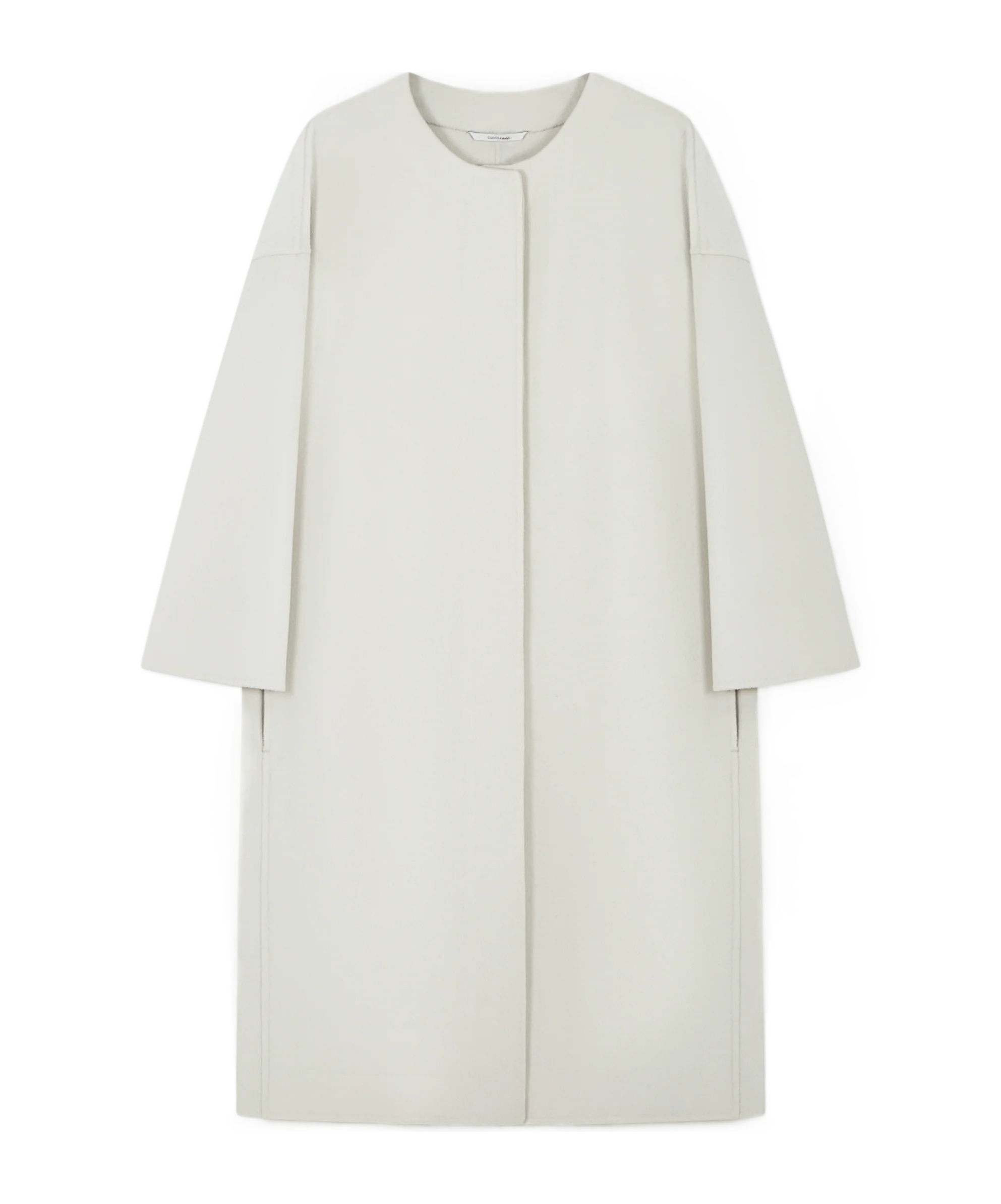 Max Mara Helene Coat In White