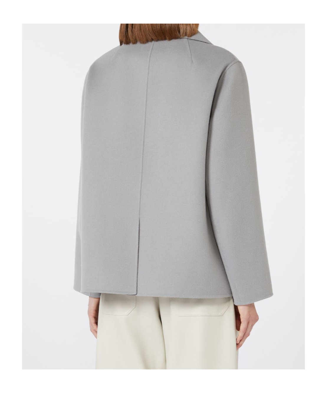 Max Mara 's  Margot Double-breasted Tailored Blazer In Gray