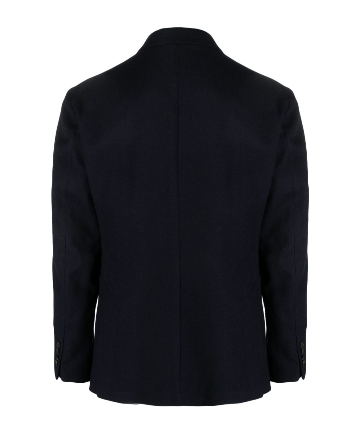 Doppiaa Double-breasted Wool-blend Blazer In Black