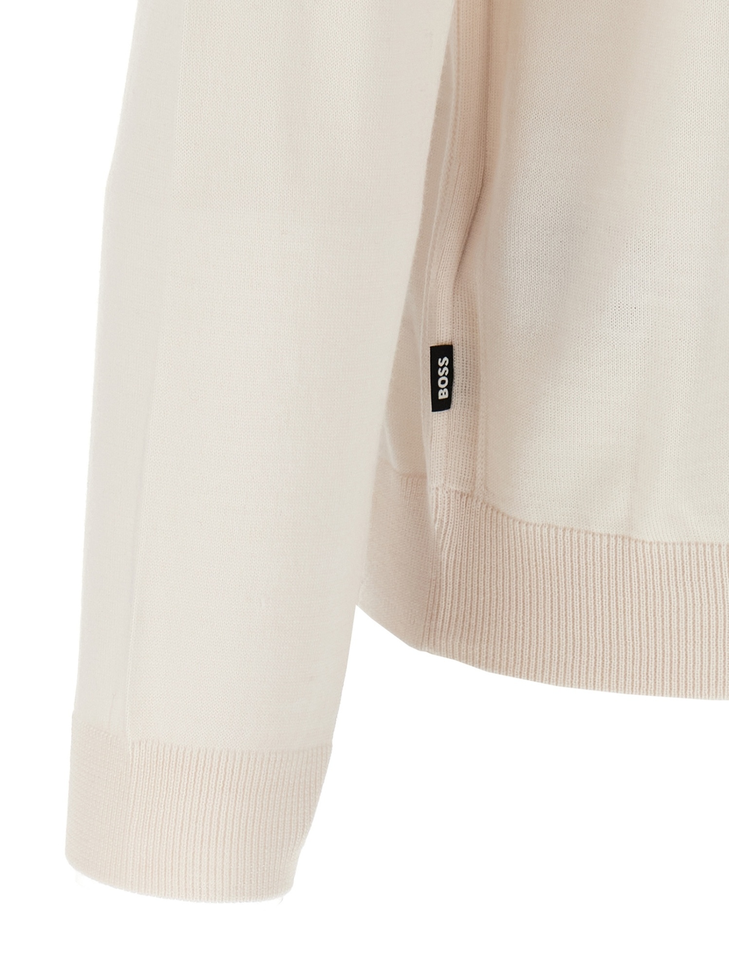 Hugo Boss White Lancione Polo Shirt In Neutral