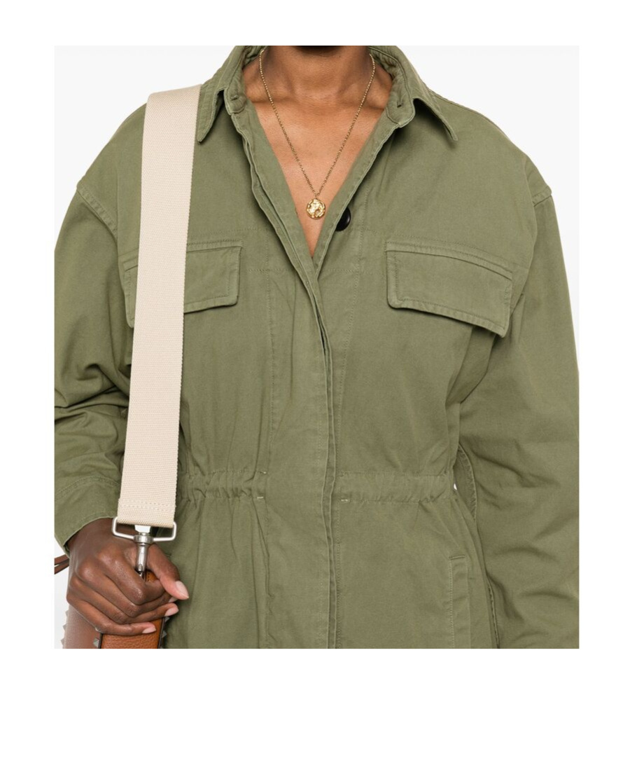 Prada Cotton Jacket In Green