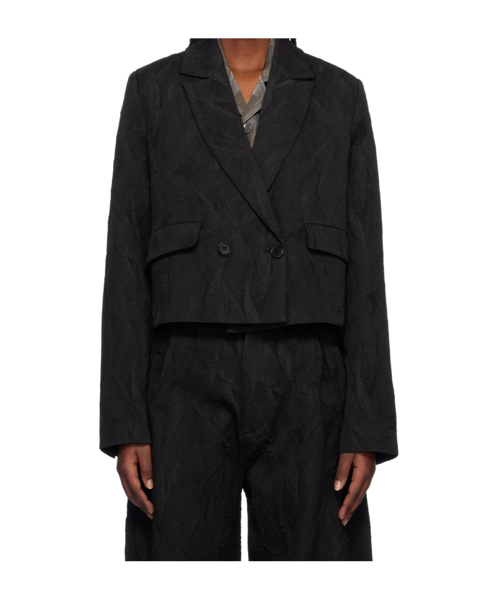 HENRIK VIBSKOV LONG-SLEEVED SUIT COAT