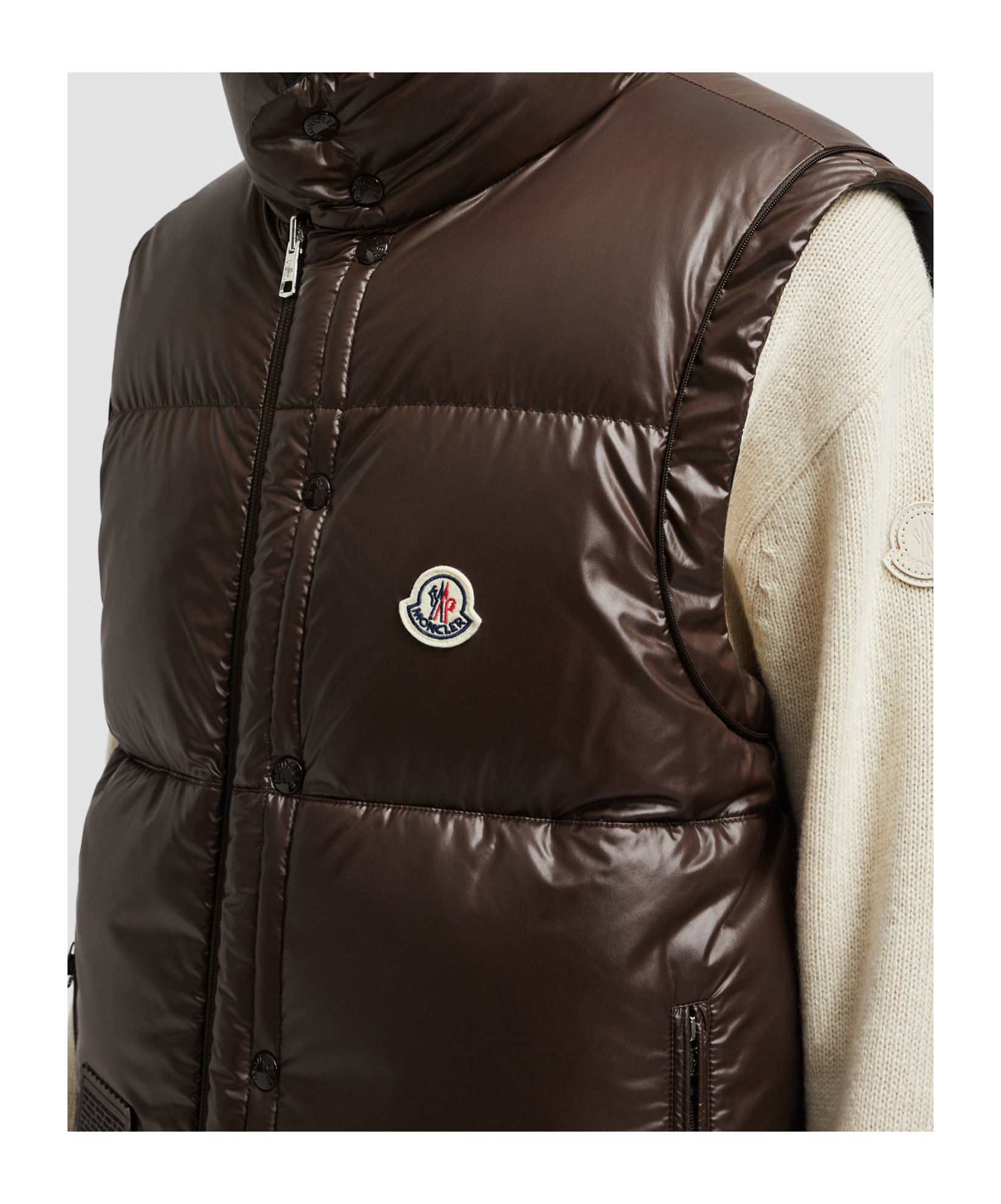 Moncler Verone Reversible Jacket In Black