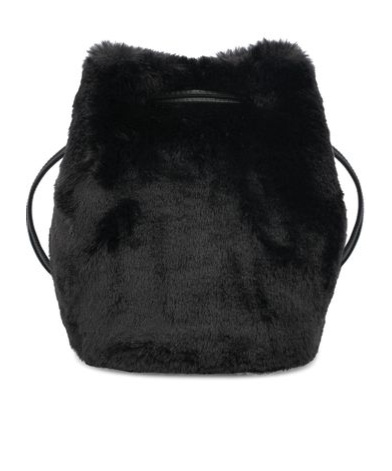 Roger Vivier Black Embellished Bucket Bag In Black