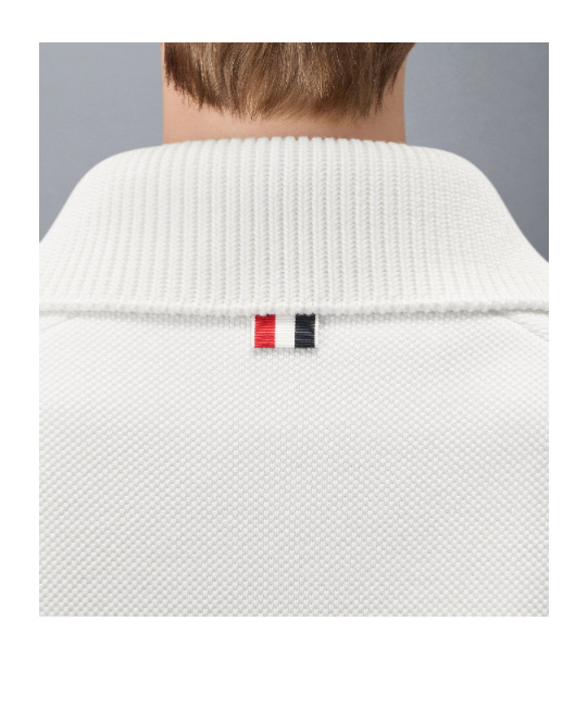 Thom Browne 4-bar-stripe Jacket In White