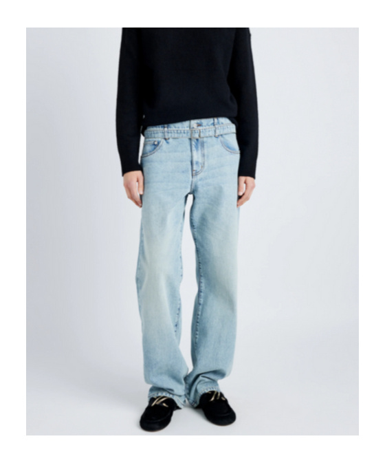 Shop Proenza Schouler Ellsworth Jeans In Blue