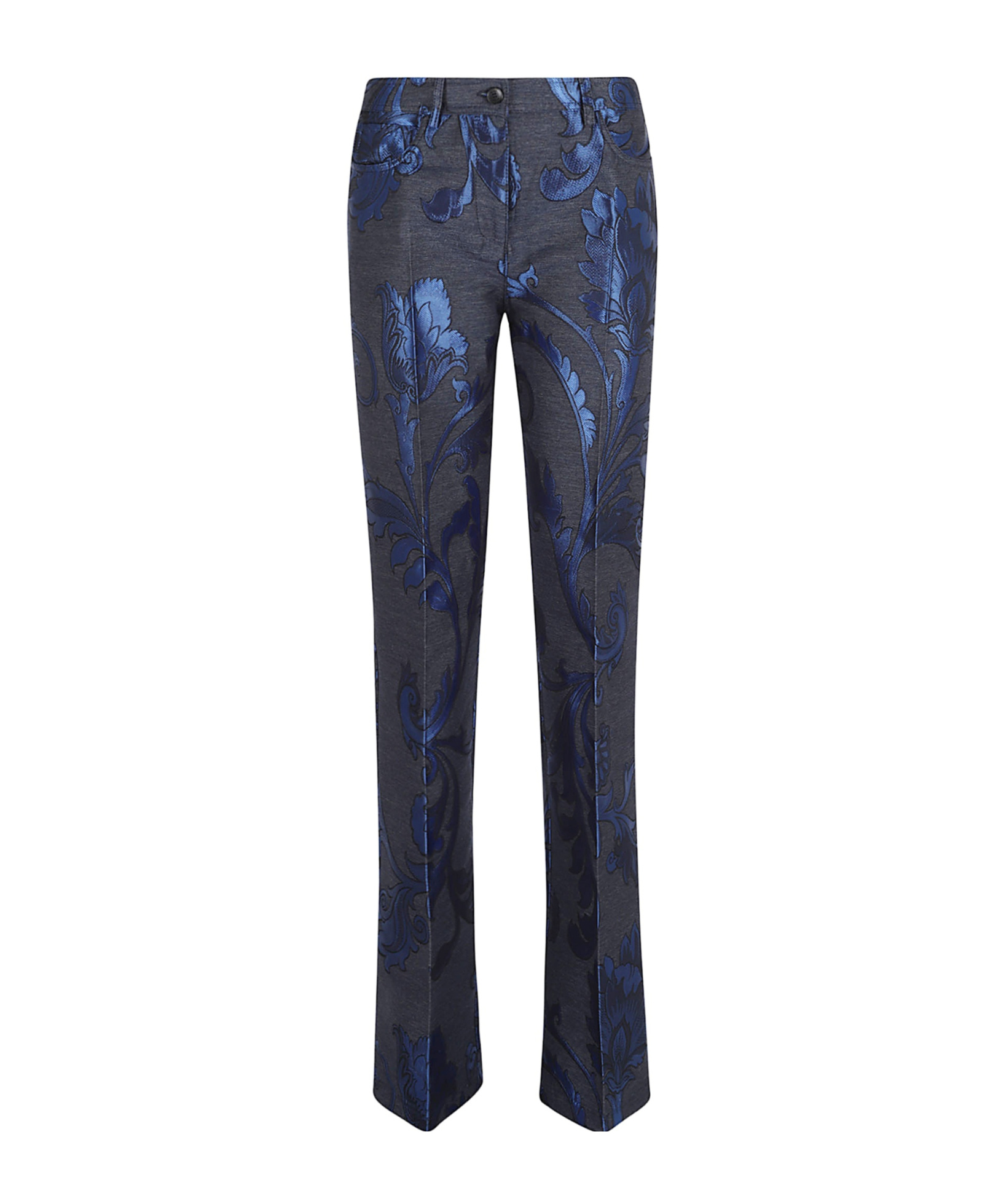 Etro Belt Loop Track Pants In Blue