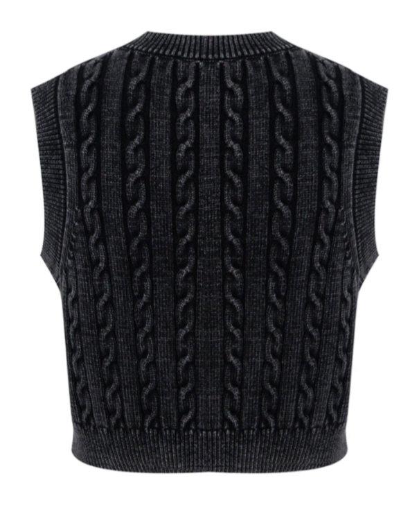 ALEXANDER WANG T CABLE-KNIT VEST