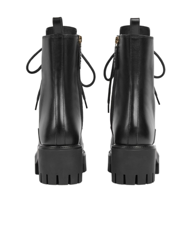 Gucci Gg Ankle Boots In Black