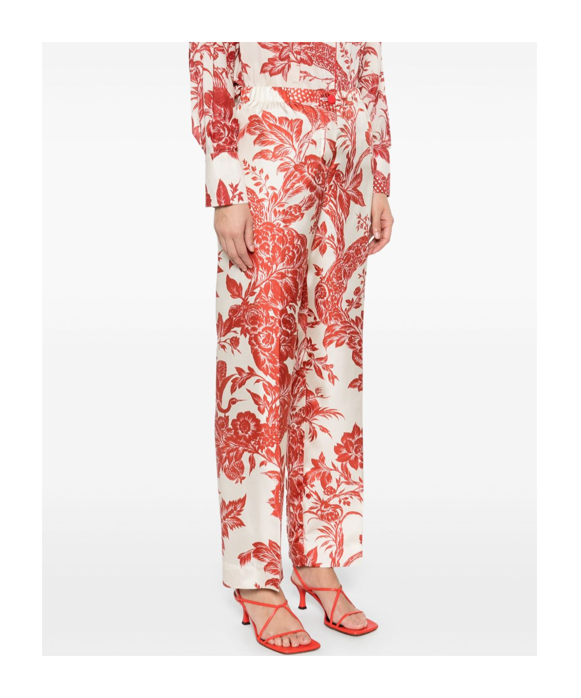 Shop F.r.s For Restless Sleepers Eterei Trousers In Pink