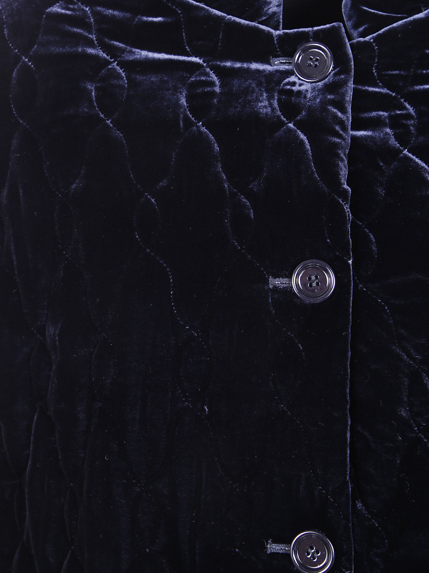 Aspesi Velvet Jacket In Black