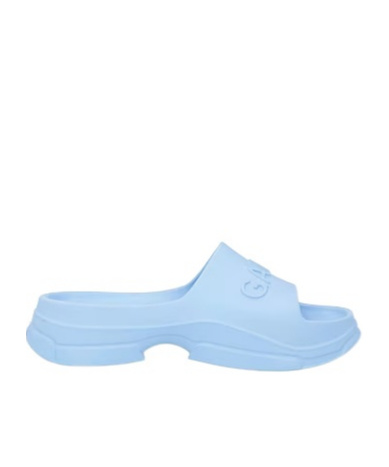Ganni Pool Slides In Blue