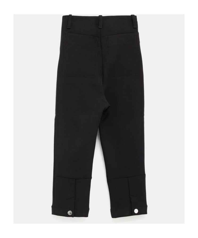 Jacquemus Le Pantalon Capri Trousers In Black