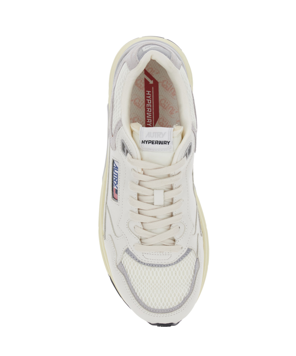 Autry White Medalist Sneakers In White
