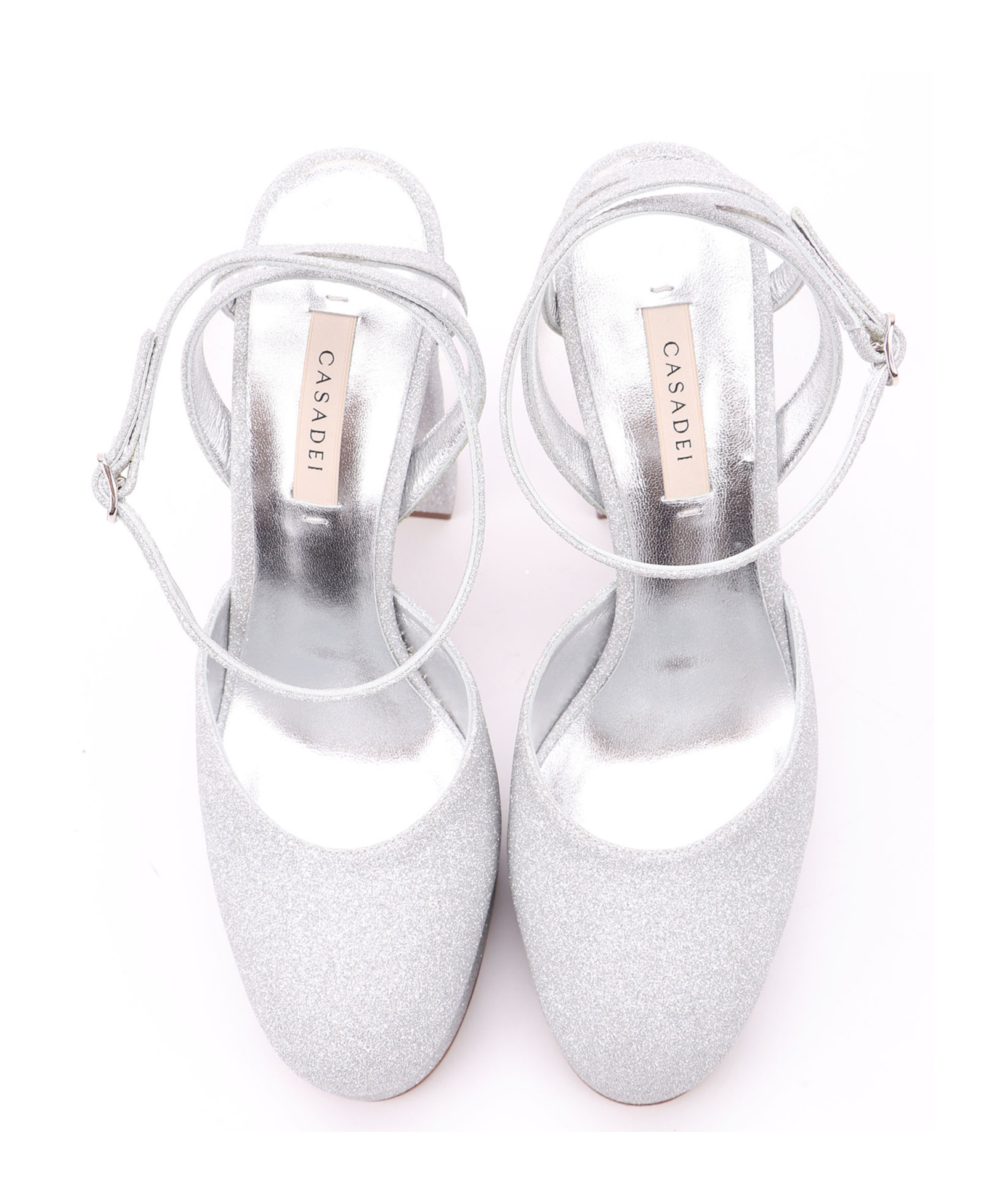 Casadei Betty Citylight 1310mm Platform Pumps In White