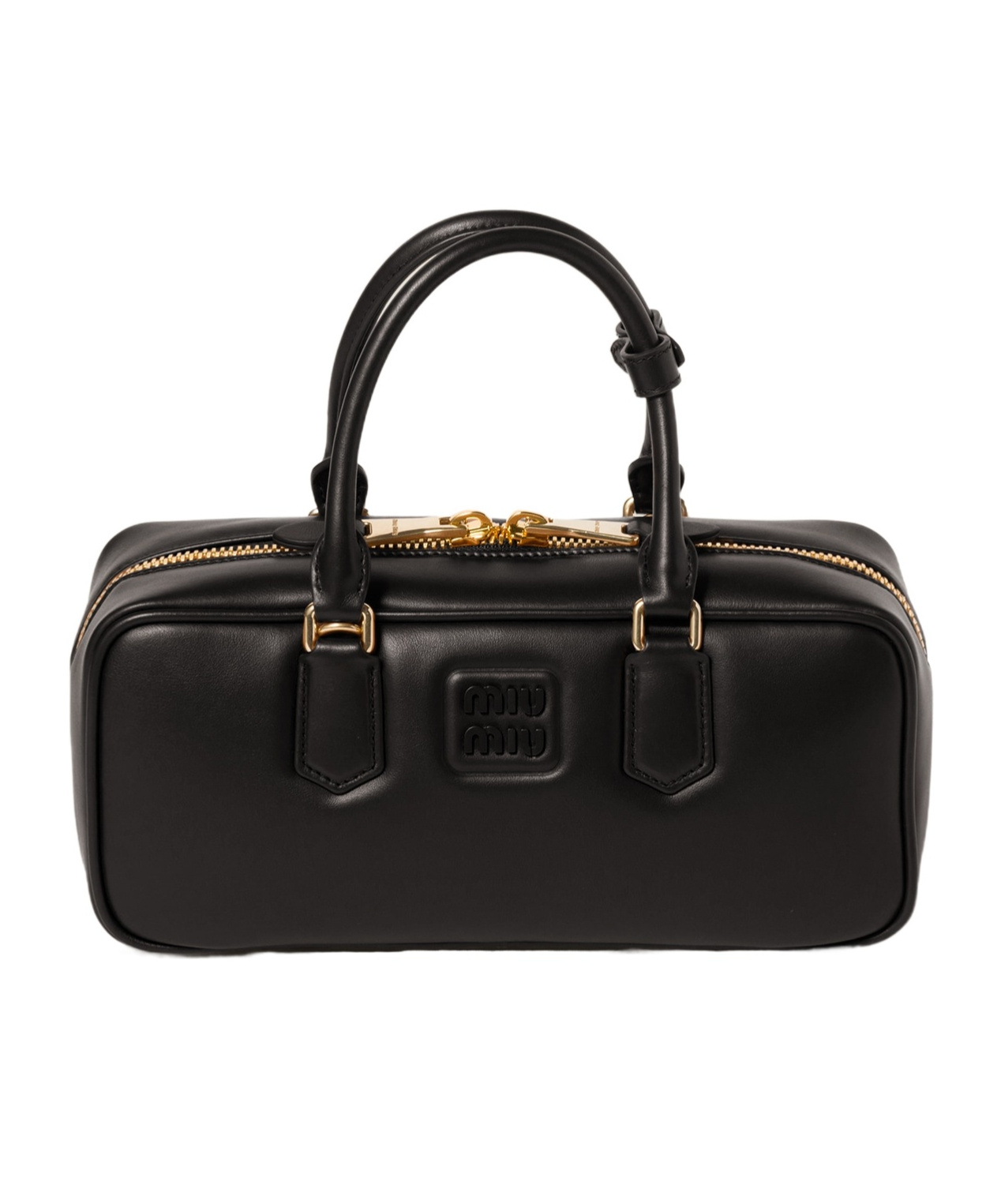 Miu Miu Mini Arcadie Leather Top-handle Bag