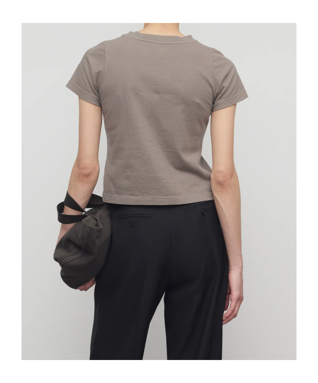 The Row Short Sleeve T-shirt In Brown