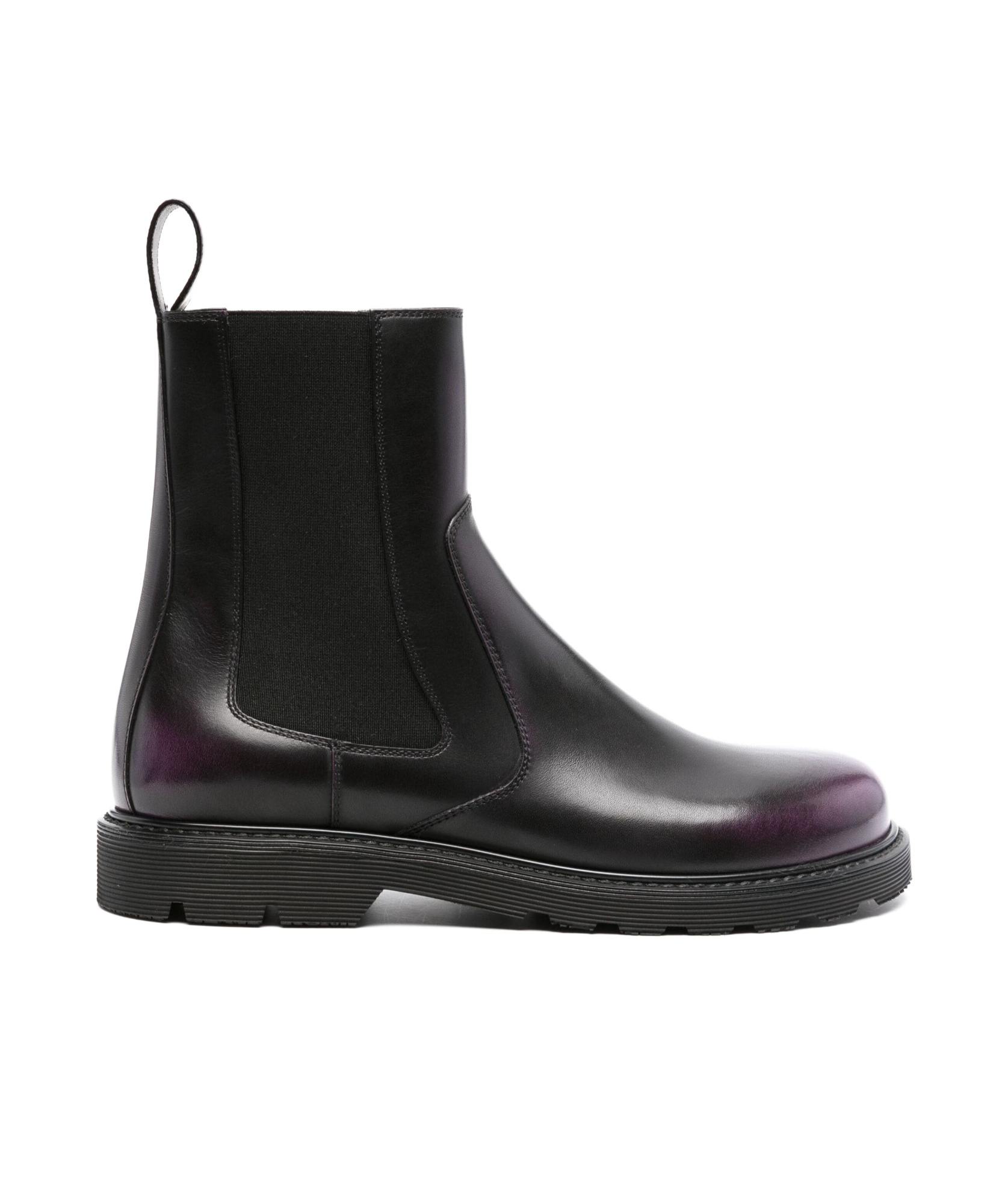 Loewe Blaze Leather Chelsea Boots In Black