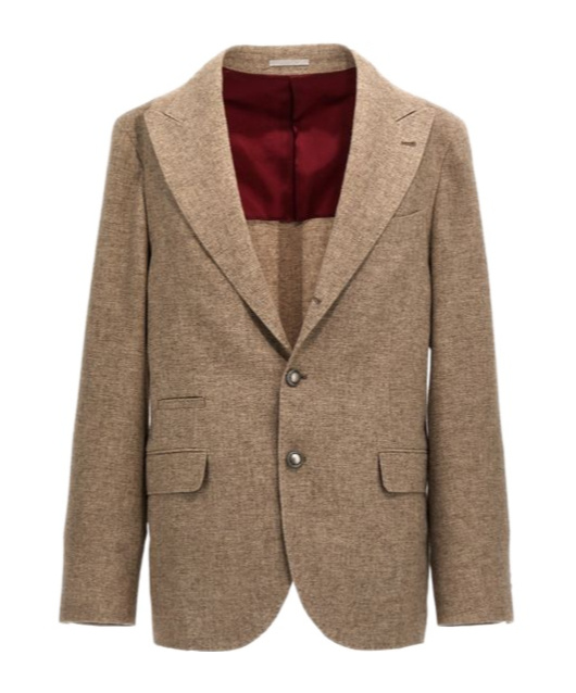 BRUNELLO CUCINELLI SINGLE-BREASTED BLAZER