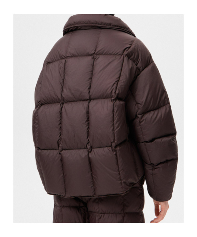 Ienki Ienki Cozy Cloud Micro Jacket In Brown