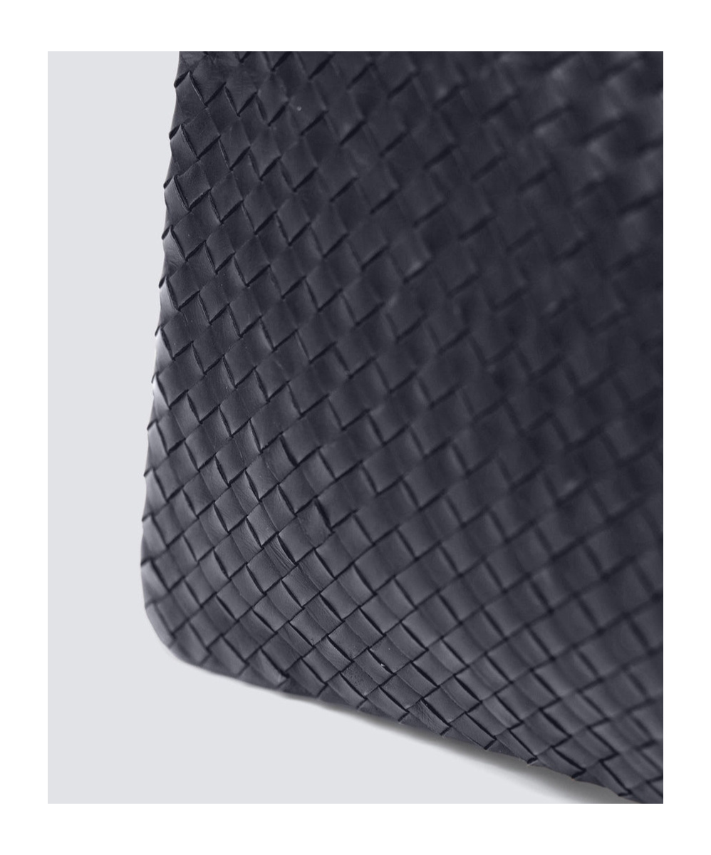 Dragon Diffusion Knitted Clutch In Black