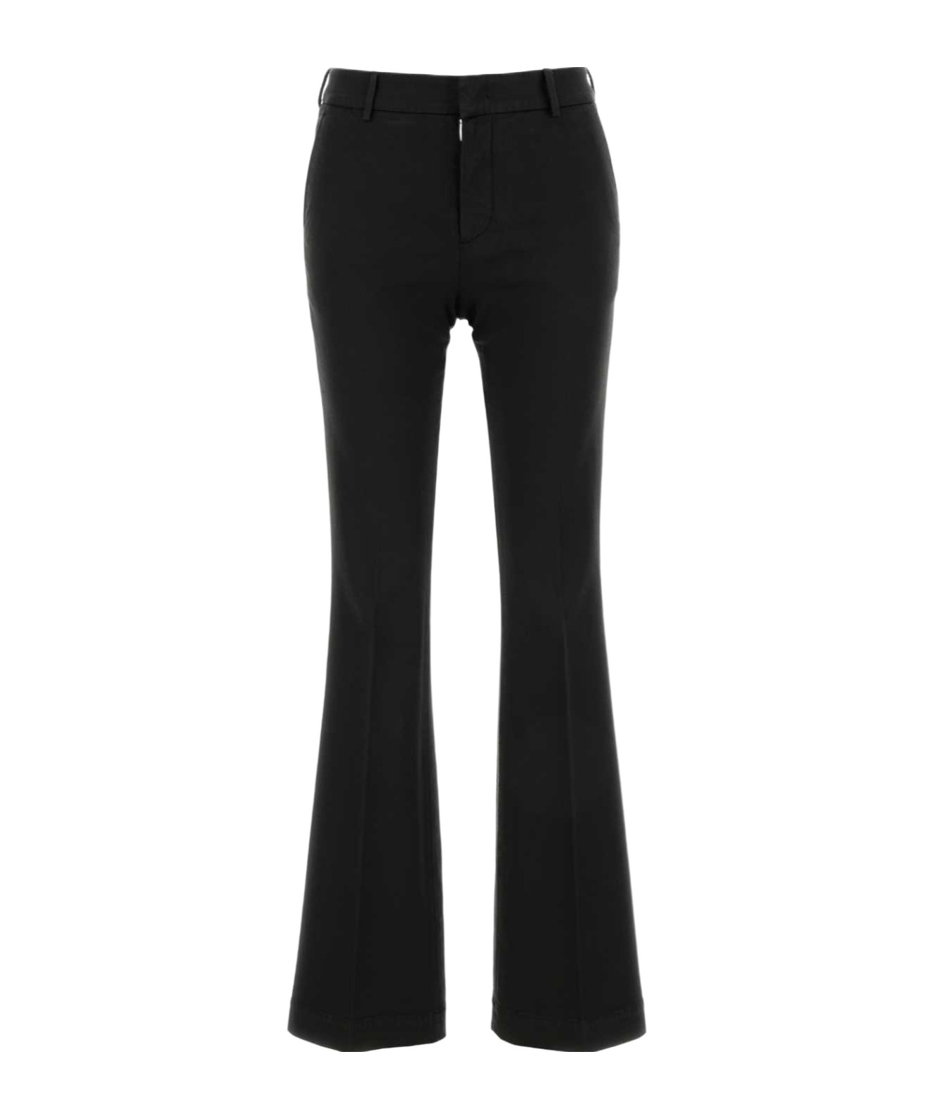 Pt Torino Belt Loops Slacks In Black