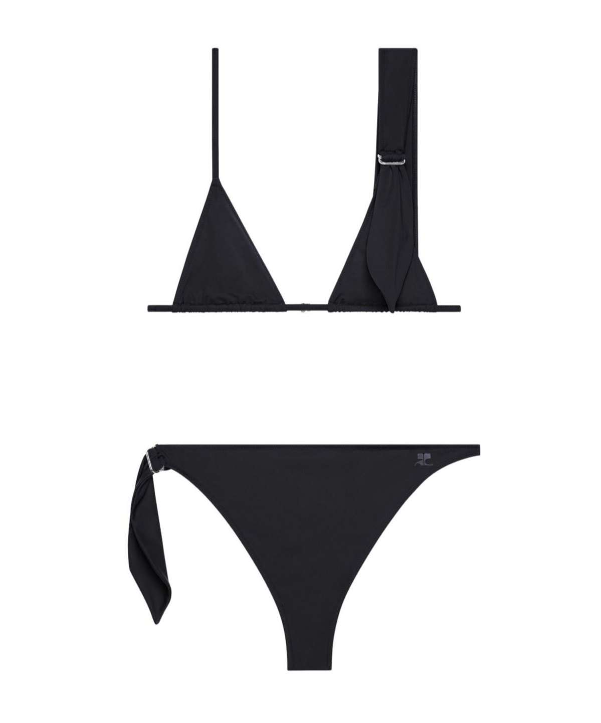 Courrèges Scarf Bikini With Adjustable Straps