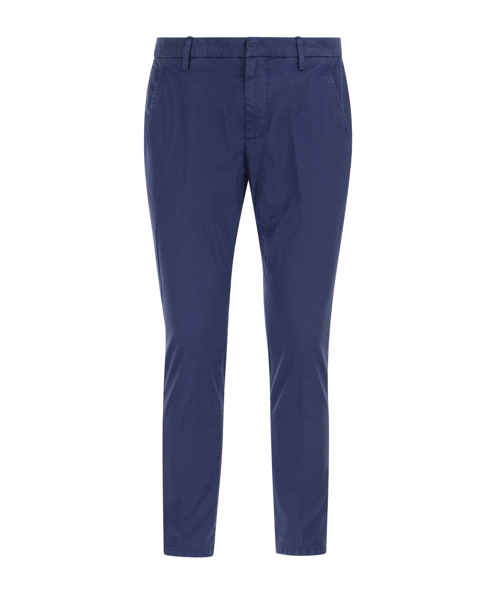 Dondup Men's Alfredo - Slim-fit Cotton Trousers In Blue