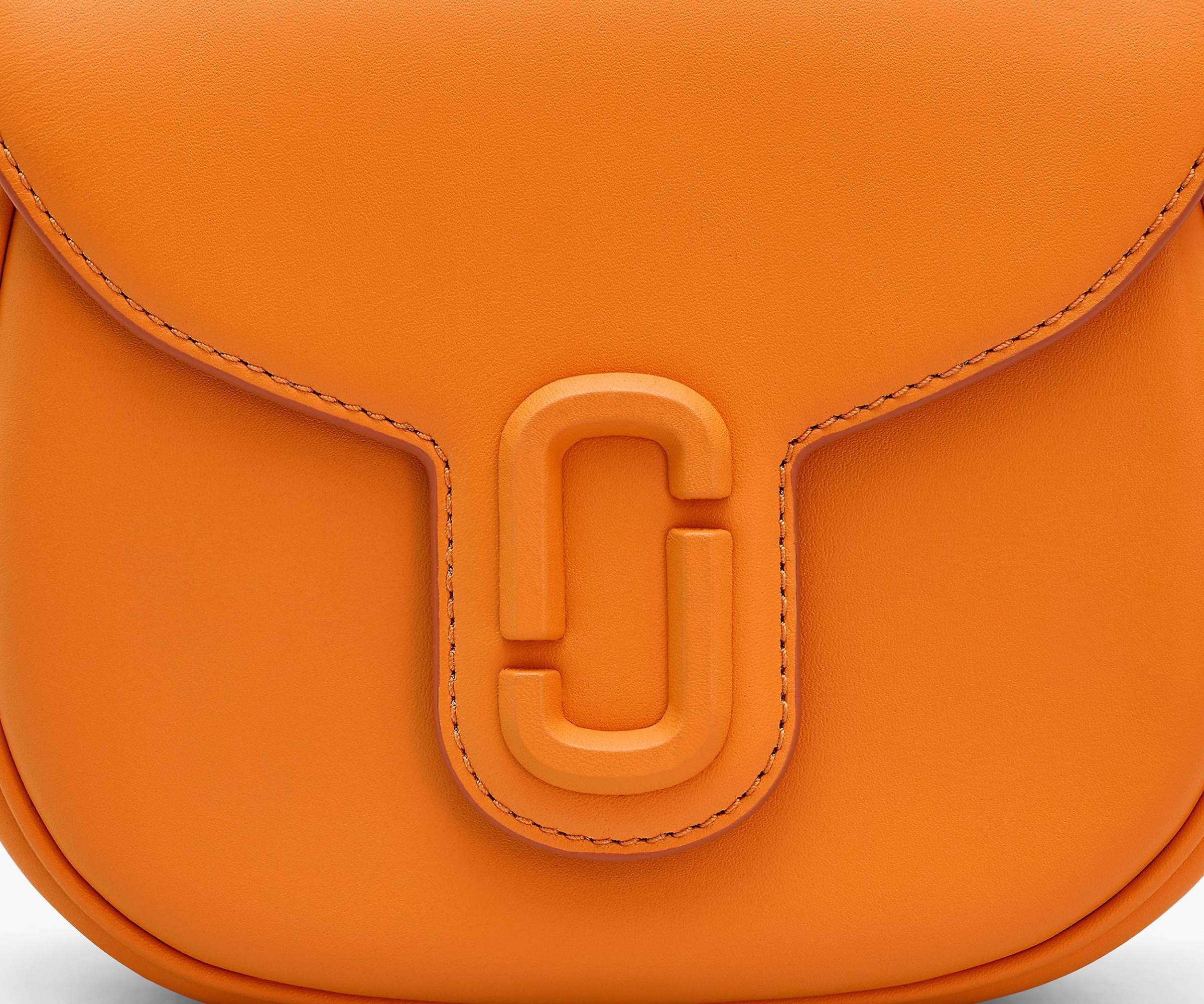 Marc Jacobs The Covered J Marc Saddle Bag In Orange