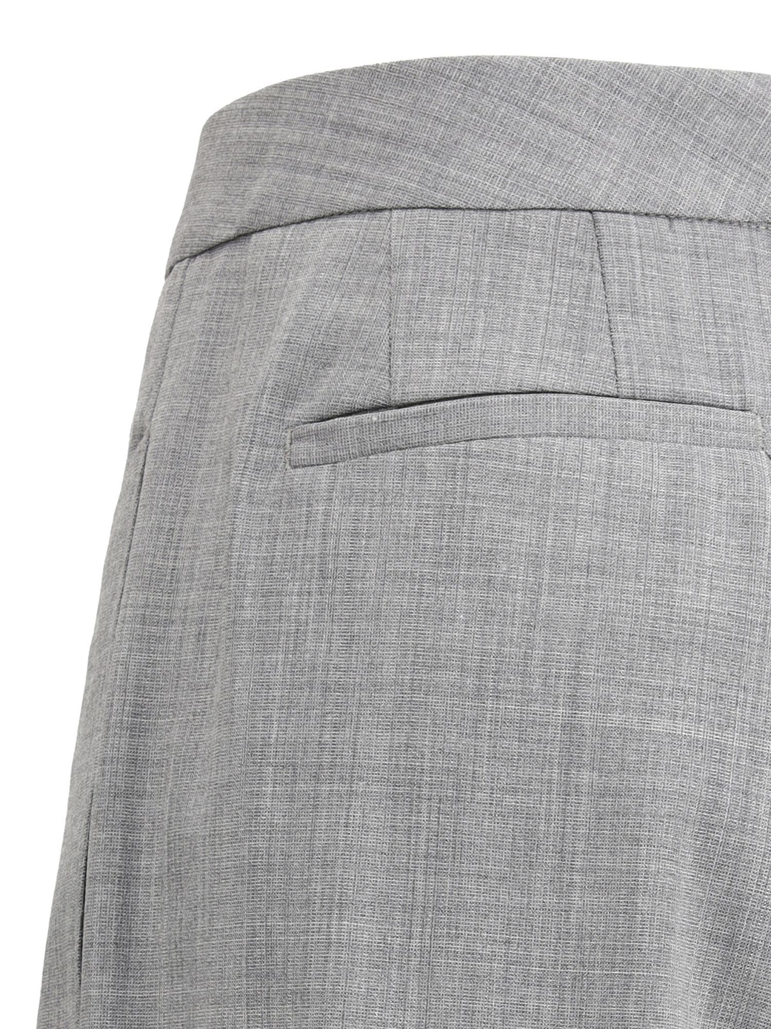 Fabiana Filippi Bi-stretch Wide-leg Trousers In Gray