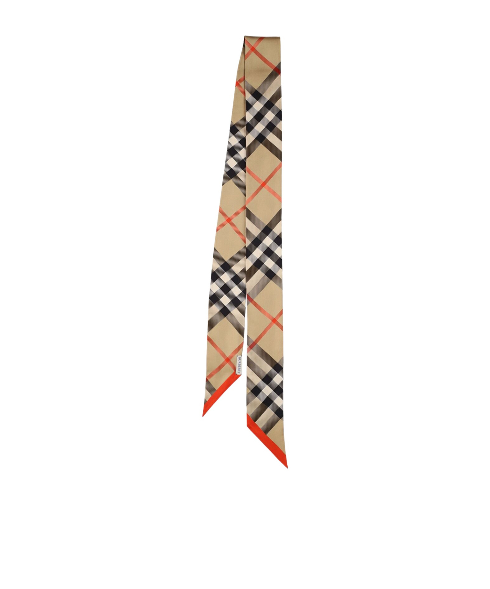 Burberry Checked Silk Scarf