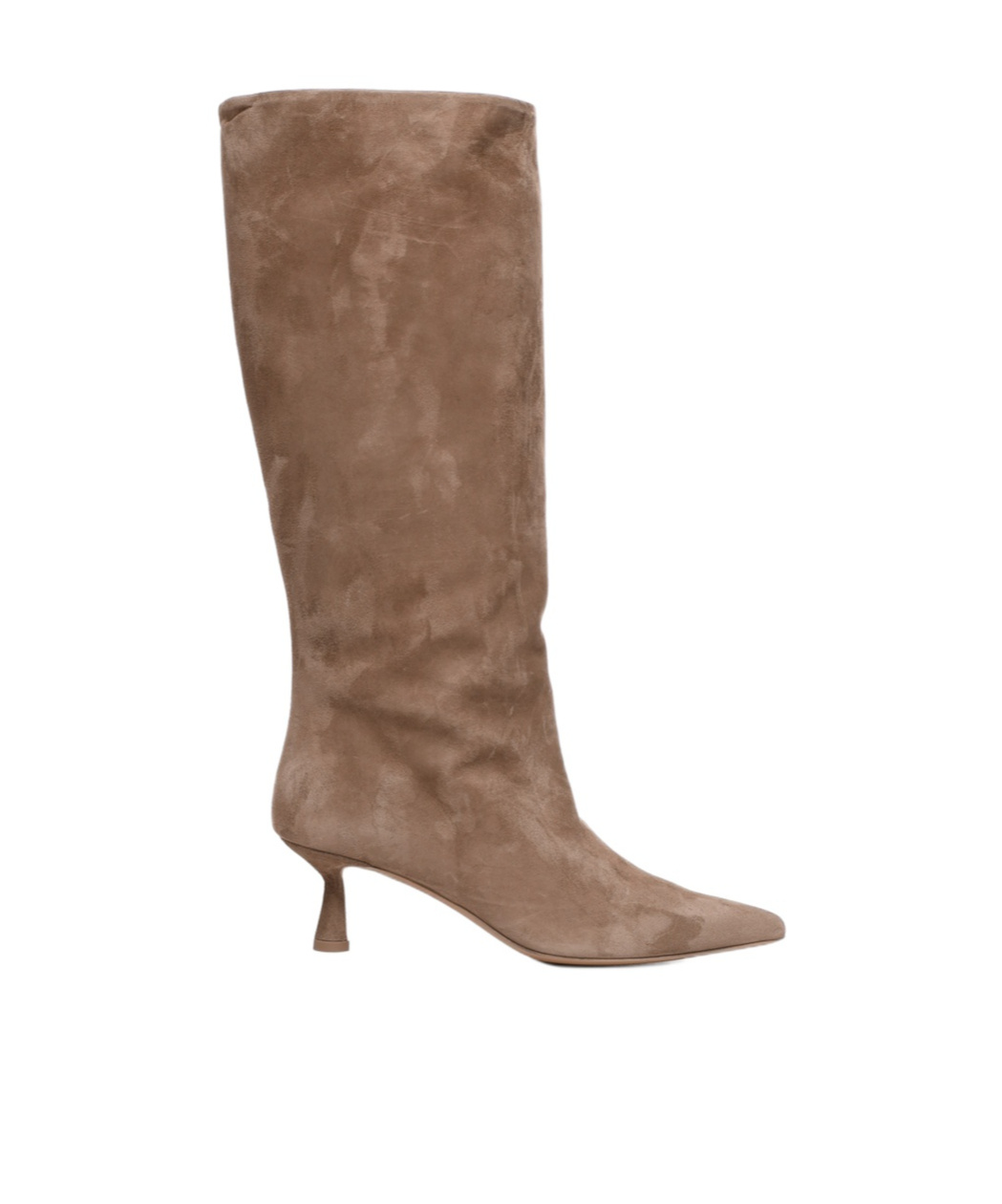 Giuliano Galiano Jane Suede Boots In Brown
